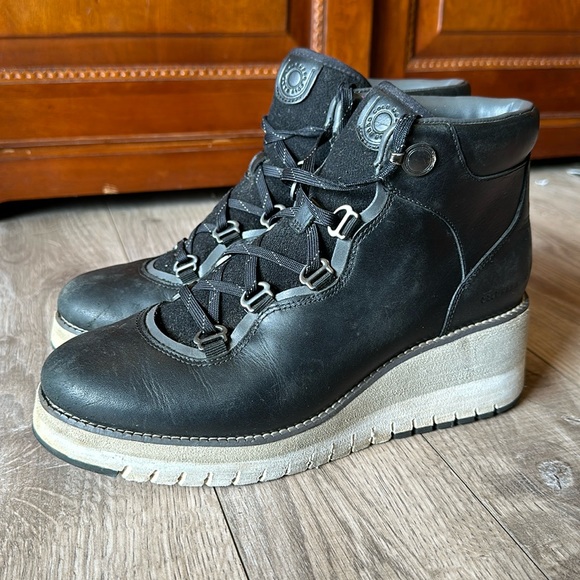 Cole Haan Warm, Waterproof Leather Boots ❄️ 🌧️ - Picture 2 of 9